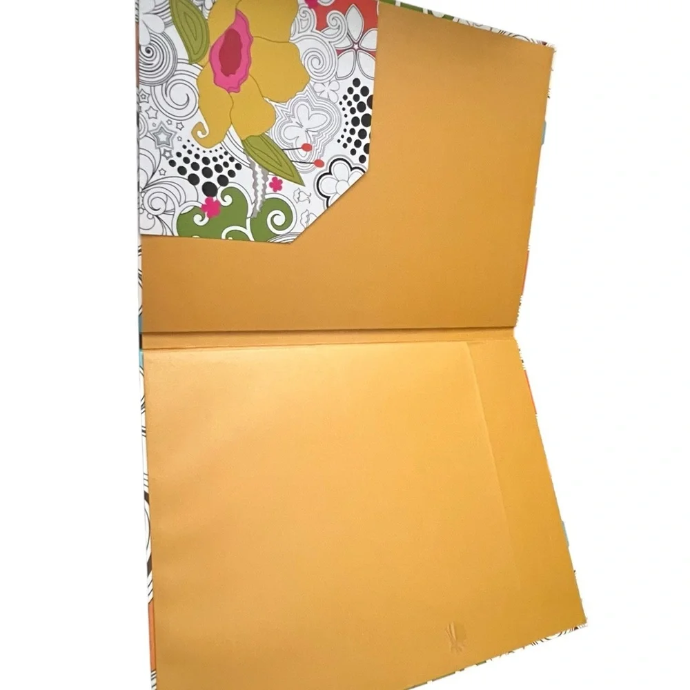Colorful Floral Pattern Notebook